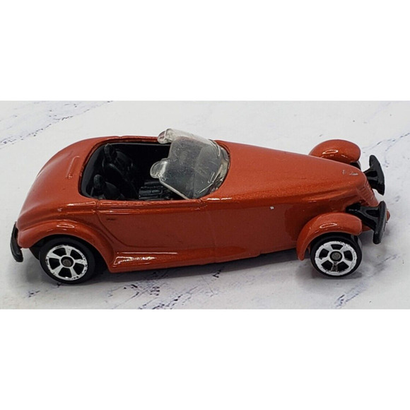 Maisto 1:64 Chrysler Prowler Burnt Orange Loose Plymouth Metal Body Toy Car - Picture 5 of 8